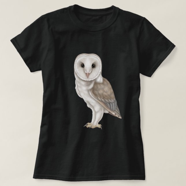 Camiseta Barn Owl (Diseño del anverso)