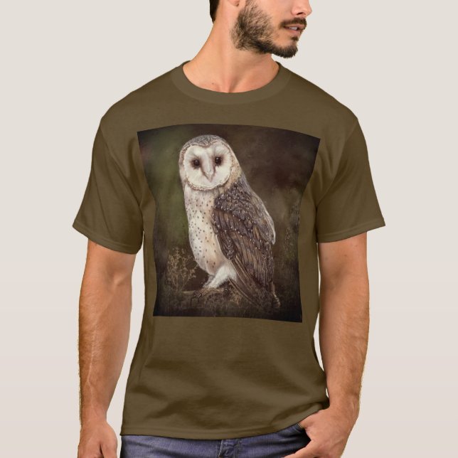Camiseta Barn Owl T-Shirt (Anverso)