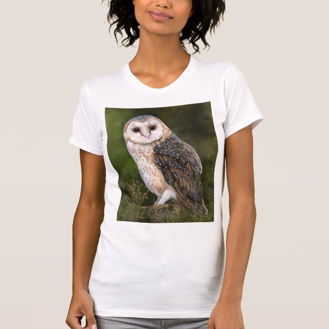 Camiseta Barn Owl T-Shirt (Anverso)