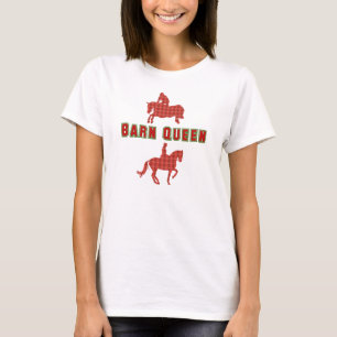 Camiseta Barn Queen Plaid Collection Shirt