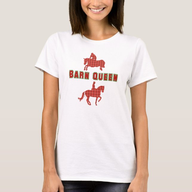 Camiseta Barn Queen Plaid Collection Shirt (Anverso)