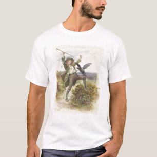 Camiseta Barnaby Rudge y el apretón del cuervo
