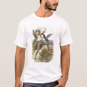 Camiseta Barnaby Rudge y el apretón del cuervo