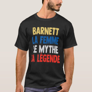 Camiseta Barnett La Femme El mito la leyenda para Barnett