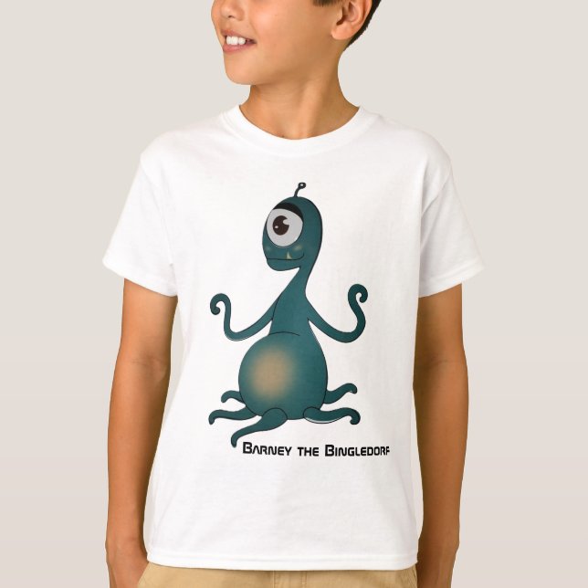 Camiseta Barney el Bingledorf (Anverso)