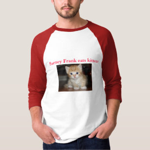 Camiseta Barney Frank come gatitos