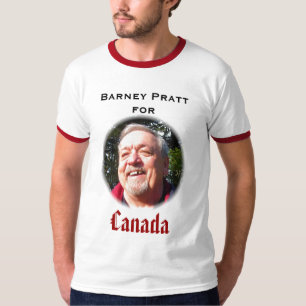 Camiseta Barney Pratt para Canadá
