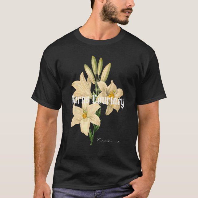 Camiseta Barns Courtney u2013 White Lily (Anverso)