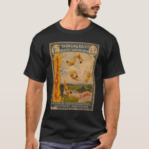 Camiseta Barnum y Bailey/artistas de trapecio