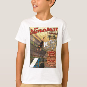 Camiseta Barnum y el salto del forajido de Bailey para la