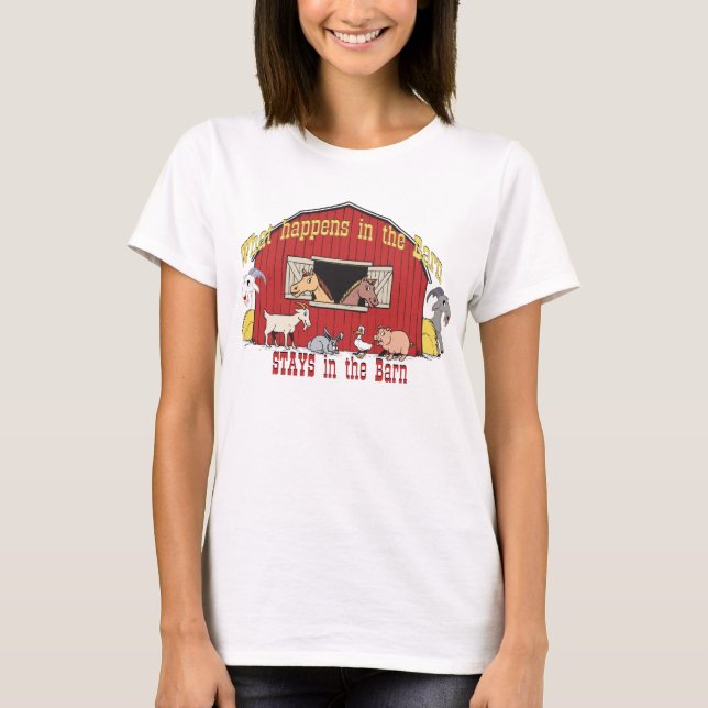 Camiseta Barnyard Goat (Anverso)