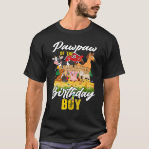 Camiseta Barnyard Pawpaw De La Granja Familiar Birthday Y