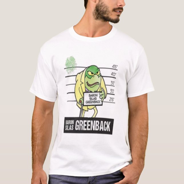 Camiseta Barón Greenback (Anverso)