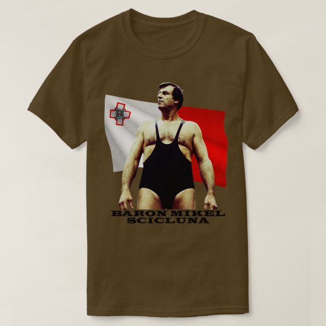 Camiseta Baron Mikel Scicluna (Diseño del anverso)
