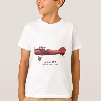 Camiseta Barón rojo aka Manfred von Richthofen y su avión