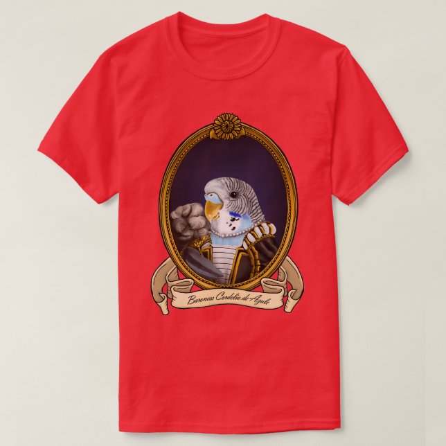 Camiseta Baronesa Cordelia de Azule A Blue (Diseño del anverso)
