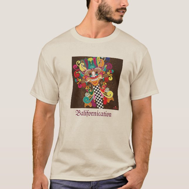 Camiseta Barong de Bali (Anverso)