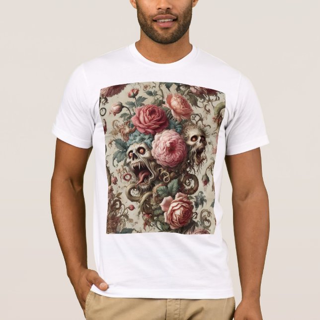 Camiseta Baroque Aberration – Gothic Wearable Art (Anverso)