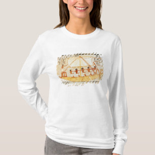 Camiseta Barqueros en el Nilo, de la tumba de Sennefe