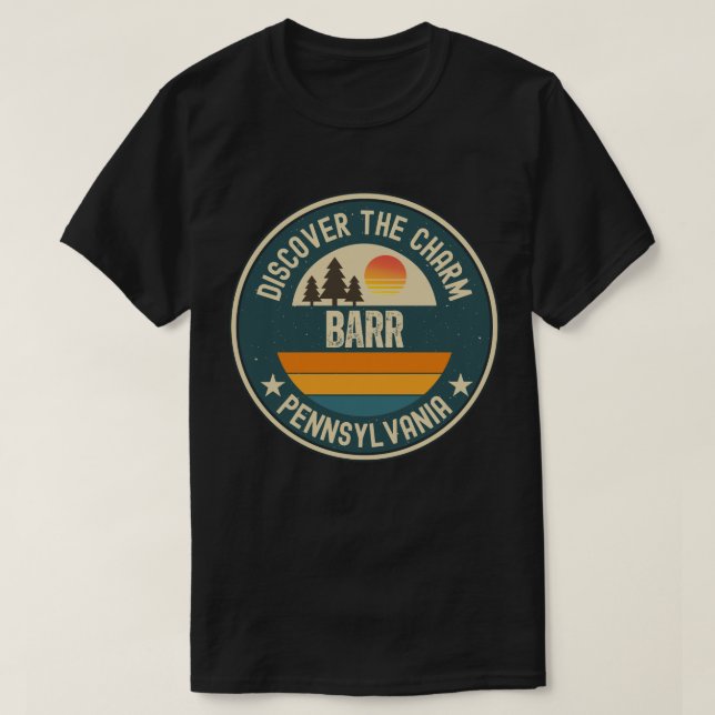 Camiseta Barr, Pensilvania (Diseño del anverso)