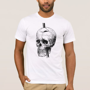 Camiseta Barra a través de la cabeza