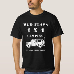 Camiseta BARRA DE BARRO 4X4 CAMPING Y Una Buena Cerveza Des