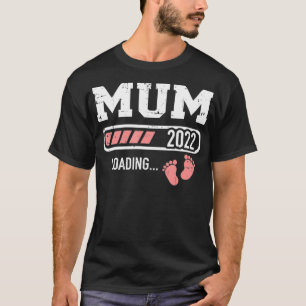 Camiseta barra de carga de mamá 2022 para nueva mamá