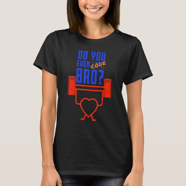 Camiseta Barra de código (Anverso)