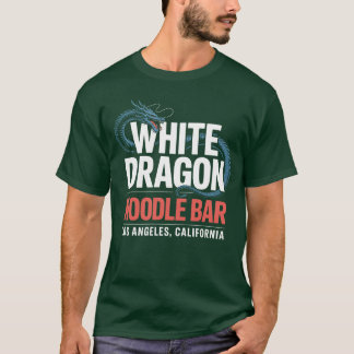 Camiseta Barra de fideos del dragón blanco