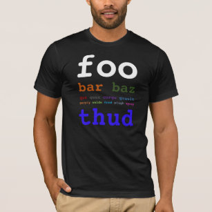 Camiseta Barra de Foo