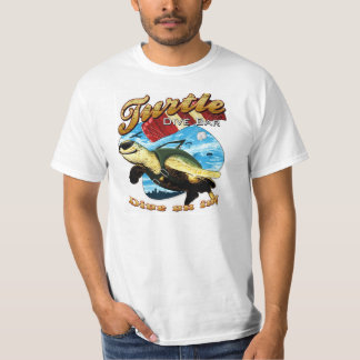 Camiseta Barra de la zambullida de la tortuga