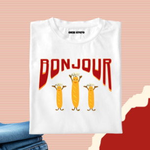 Camiseta Barra de pan francés
