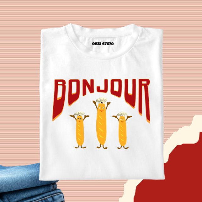 Camiseta Barra de pan francés (Subido por el creador)
