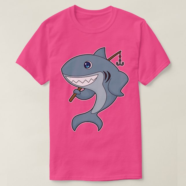 Camiseta Barra de pesca (Diseño del anverso)