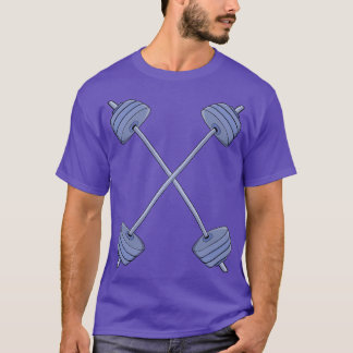 Camiseta Barra de prensa de corte transversal
