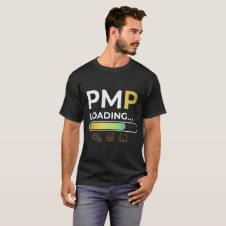 Camiseta Barra de progreso de carga de PMP - futuro gerente
