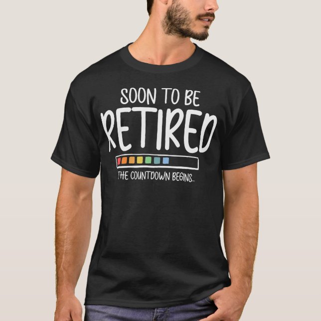 Camiseta Barra de Progreso de Cuenta Regresiva Próxima a Ju (Anverso)