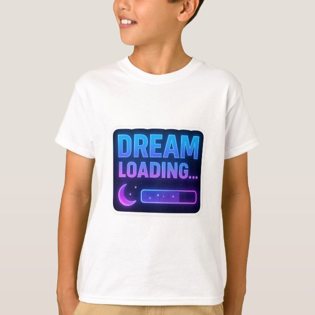 Camiseta Barra de progreso de neón (Anverso)