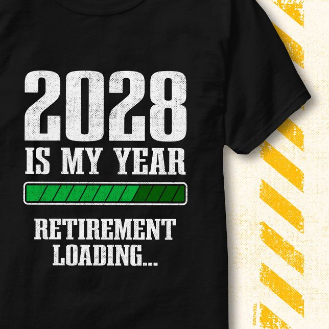 Camiseta Barra de Progreso Divertida Jubilada Jubilación 20 (Subido por el creador)