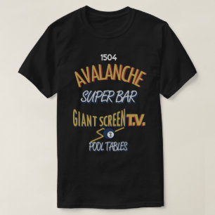 Camiseta Barra estupenda Marquette de la avalancha - a todo