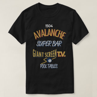 Camiseta Barra estupenda Marquette de la avalancha - a todo