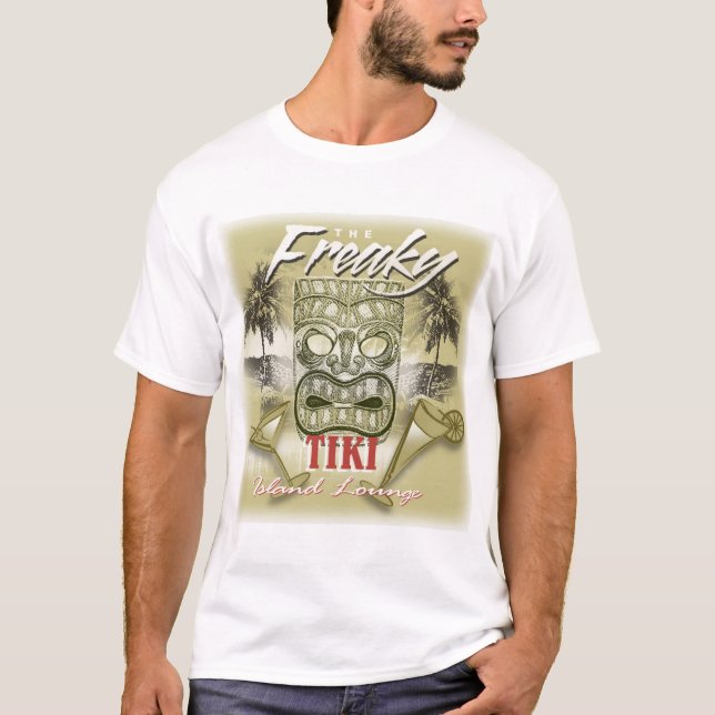 Camiseta barra extraña del tiki (Anverso)