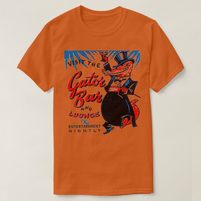 Camiseta Barra Gator (Diseño del anverso)