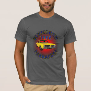 Camiseta Barracuda 1968 de Plymouth de los hombres