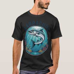 Camiseta Barracuda Imparable – Cazador de Coral