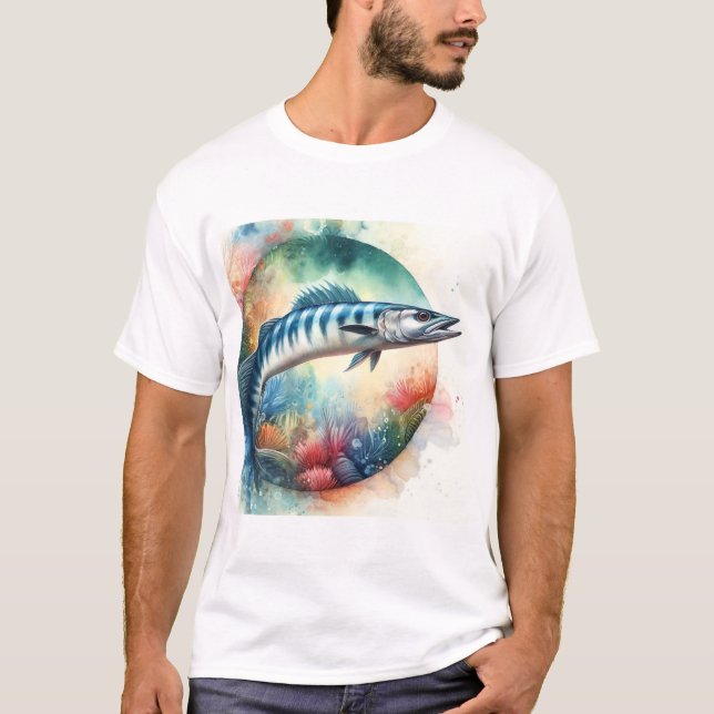 Camiseta Barracuda in Vibrant Waters 130624AREF119 - Waterc (Anverso)