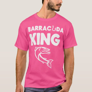 Camiseta Barracuda King Funny Pesca en Mar Profundo