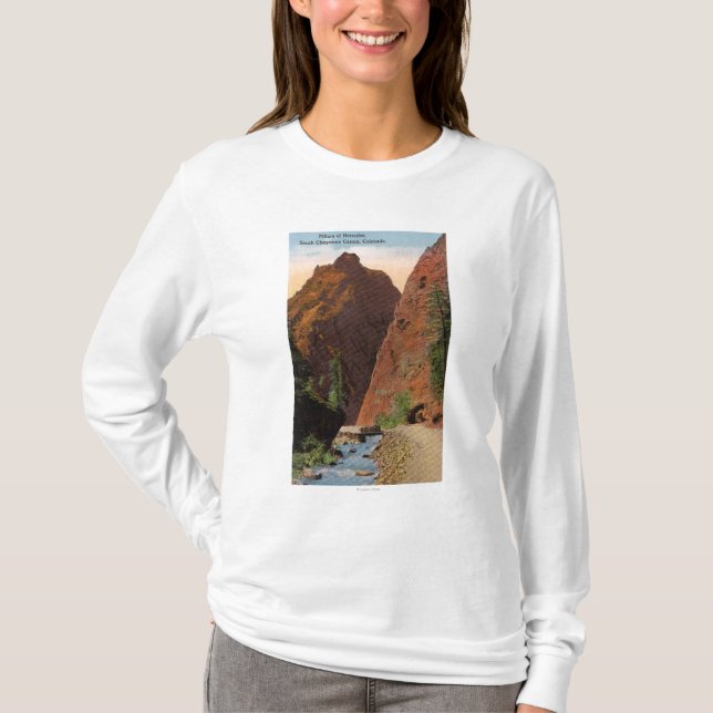 Camiseta Barranco del sur de Cheyenne (Anverso)