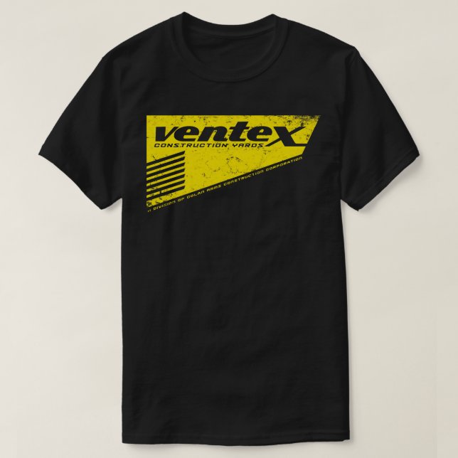 Camiseta Barras de construcción de VenteX (Diseño del anverso)