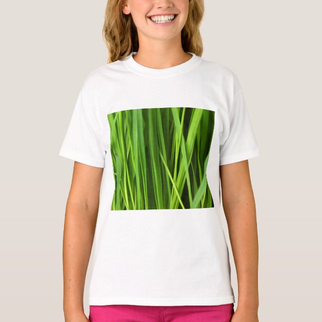 Camiseta Barras de hierba (Anverso)